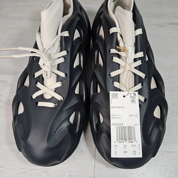 Adidas adiFOM Q Shoes Men's 8 Legend Ink Navy Blue - Picture 2 of 4